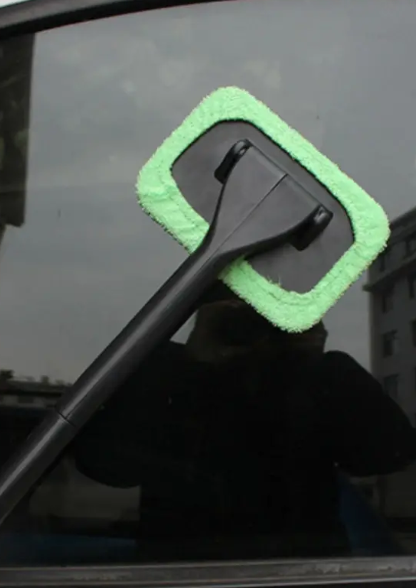 Forgófejű ablaktisztító kefe