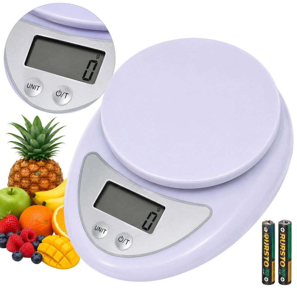 Cântar de bucătărie, electronic, ecran led, 5 kg
