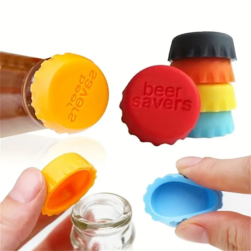 Set 6 dopuri din silicon reutilizabile