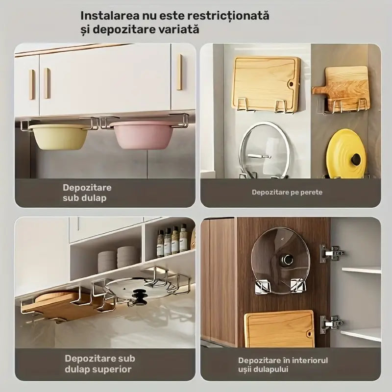 Suport scurgere pentru burete din inox