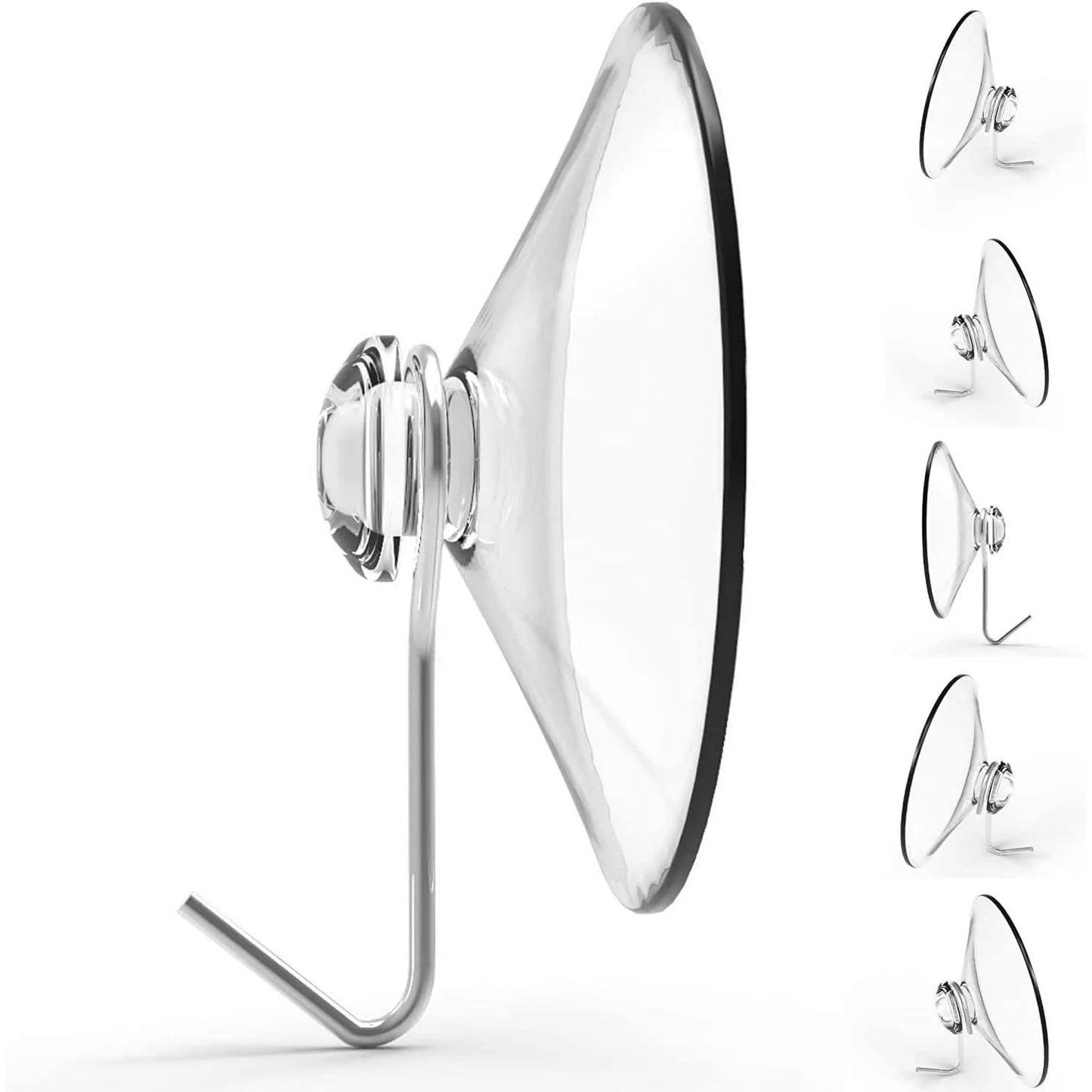 Set 10 ventuze cu cârlig pentru agățat obiecte