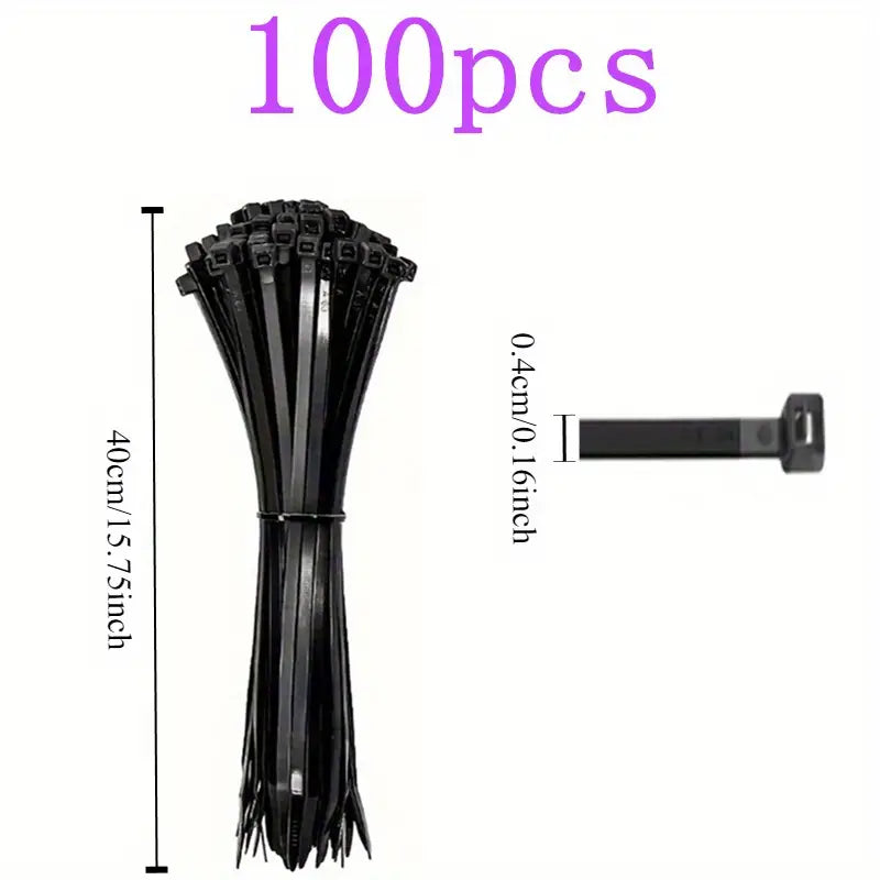 Set 100 legături de cabluri (șoricei)