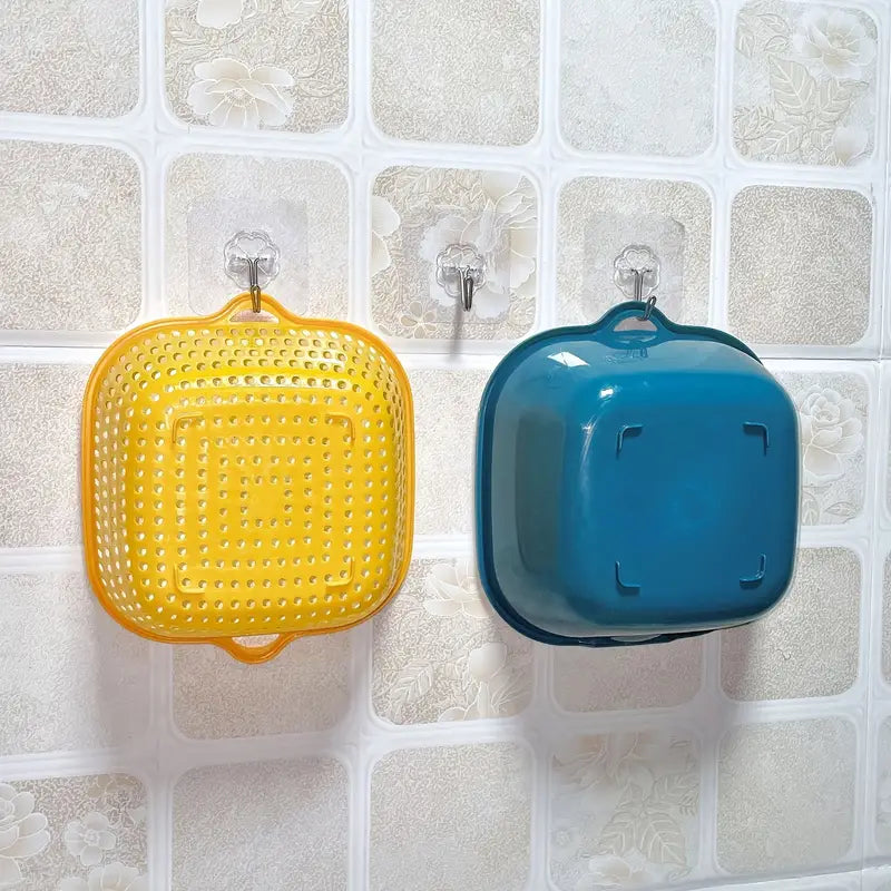 Coș scurgere alimente cu două straturi