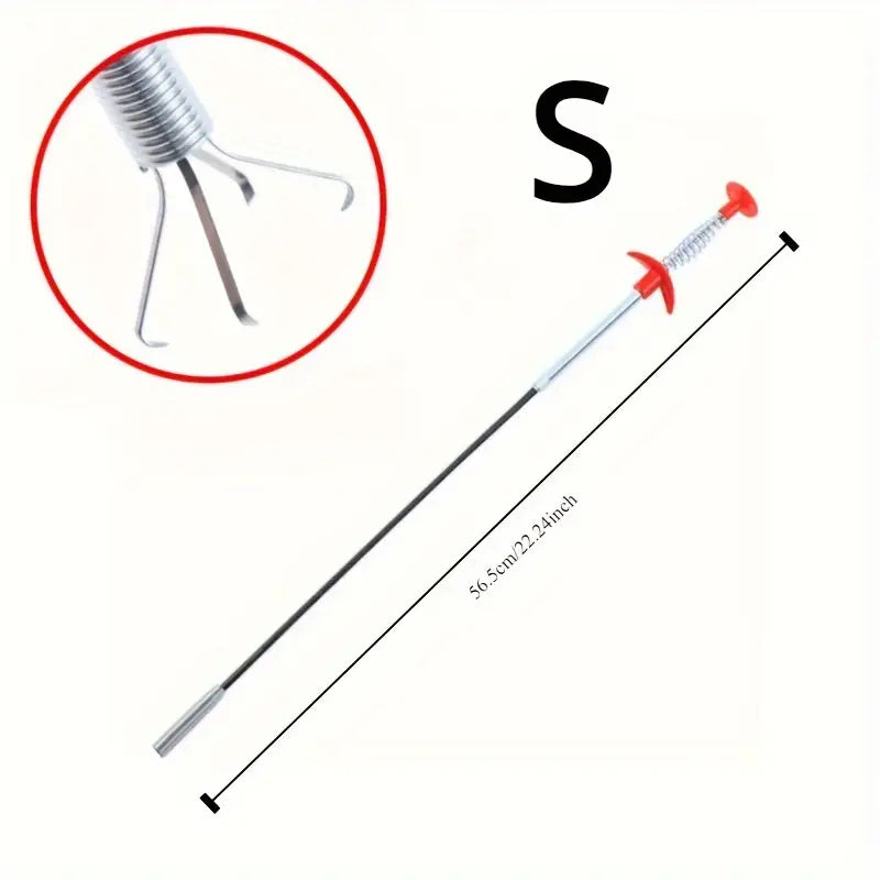 Instrument desfundat țevi de scurgere cu 4 brațe