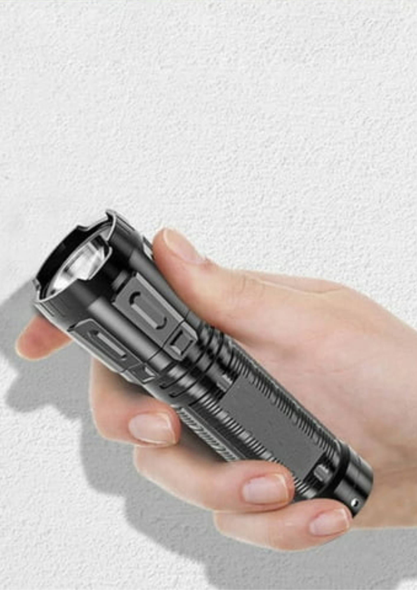 Mini lanteră LED, reîncărcabilă USB, 3 moduri iluminare