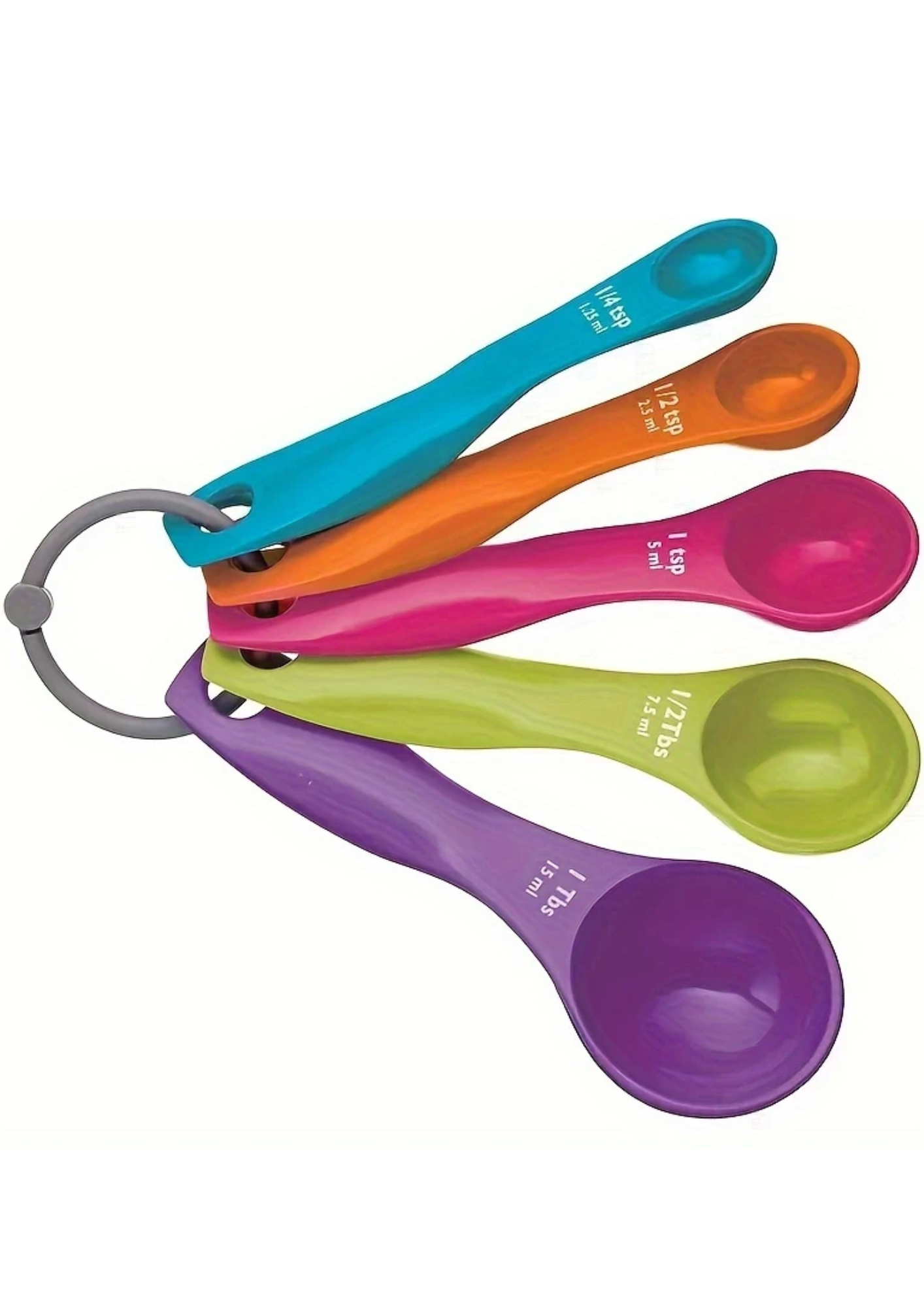 Set 5 linguri de măsurare, 1ml – 15ml