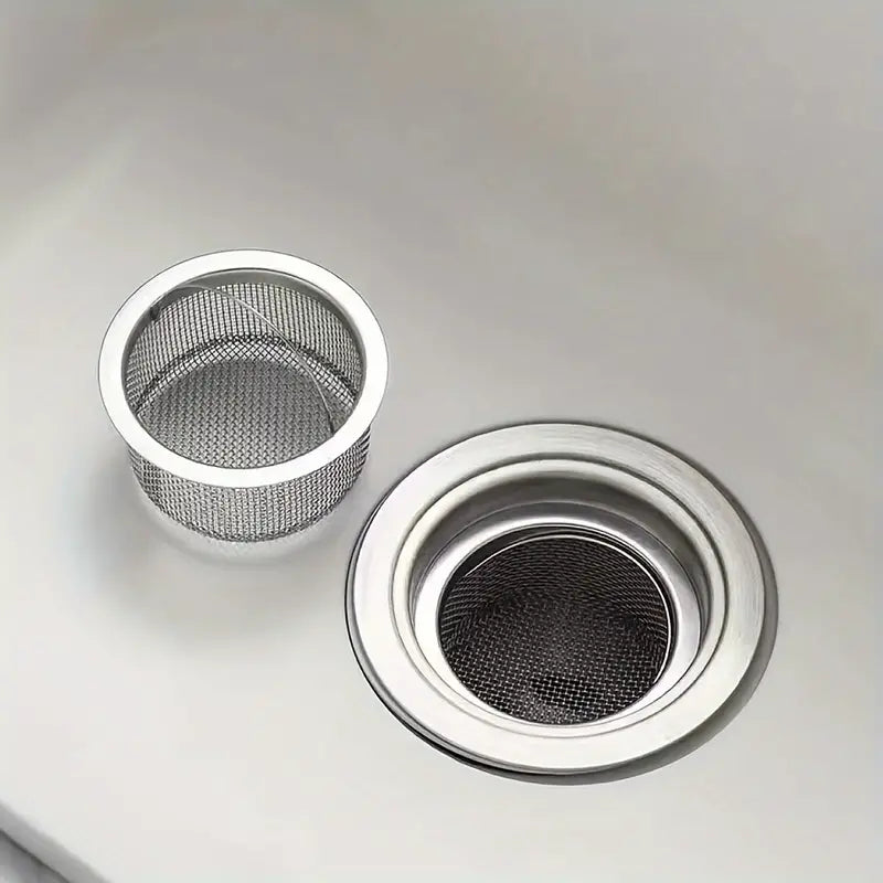 Filtru tip plasă din inox pentru chiuvetă bucătărie