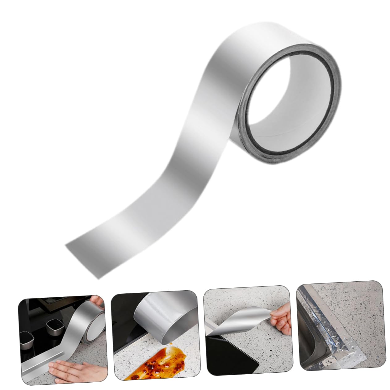 Bandă autoadezivă din aluminiu pentru etanșare
