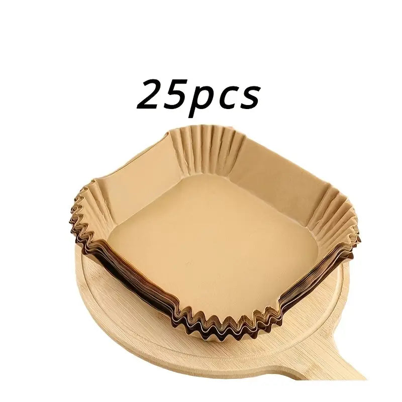 Set 50 bucăți hârtie pentru friteuză