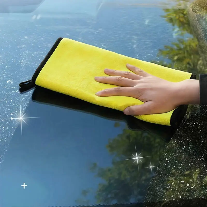 Lavete auto din microfibră, dublă față, super absorbantă