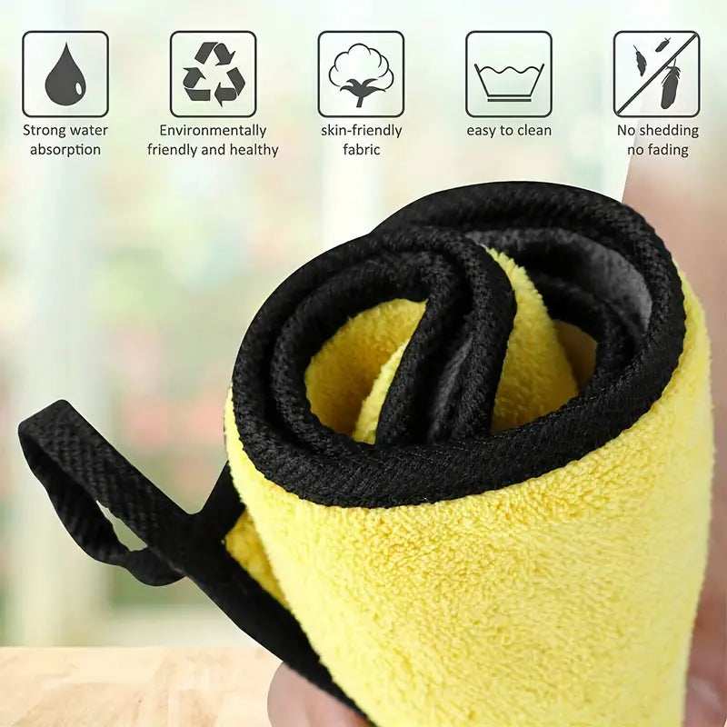 Lavete auto din microfibră, dublă față, super absorbantă