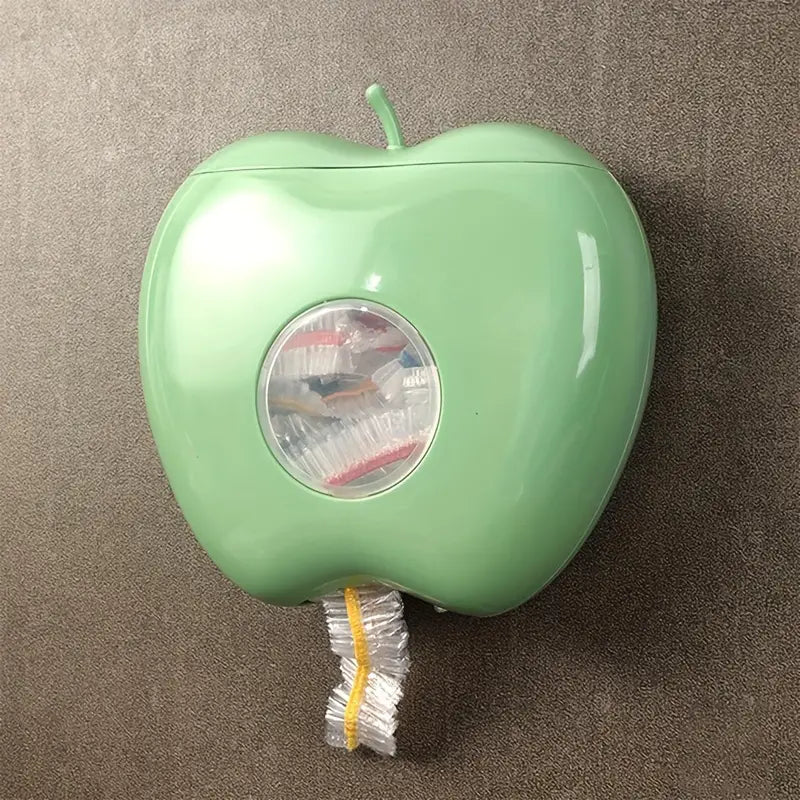 Suport pentru pungi din plastic în forma de măr