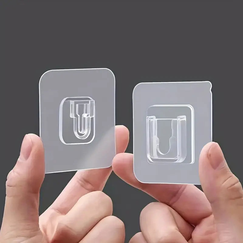 Set 5 perechi de cârlige dublu adezive