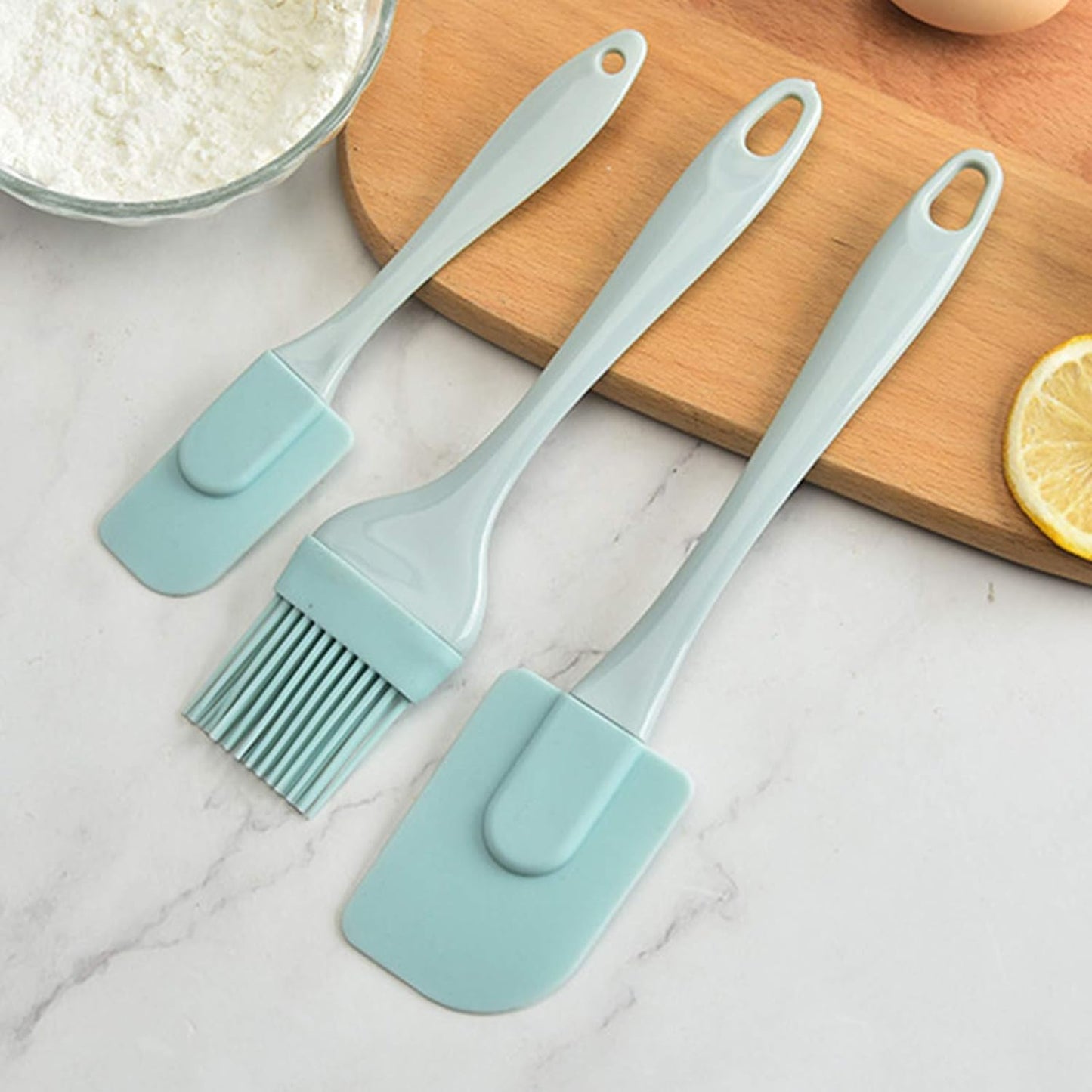 Set 3 ustensile din silicon pentru gătit