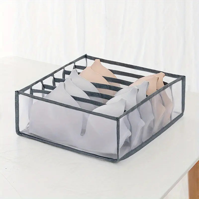 Organizator din plasă pentru depozitare lenjerie