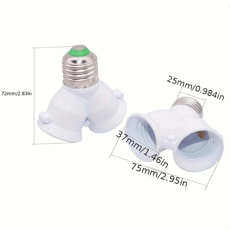 Izzó foglalat kapcsolóval és foglalat adapterrel