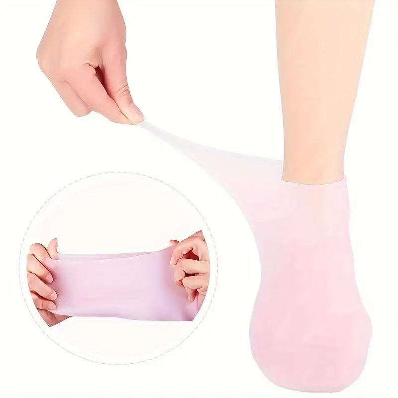 Șosete exfoliante și hidratante pentru călcâie crăpate