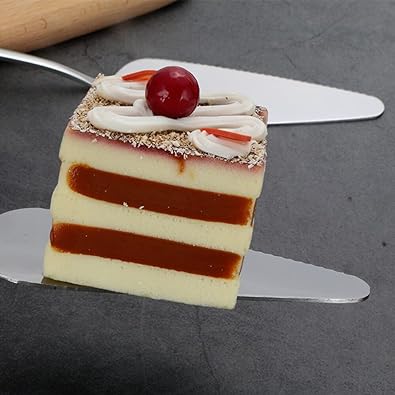 Rozsdamentes acél desszert tálaló spatula