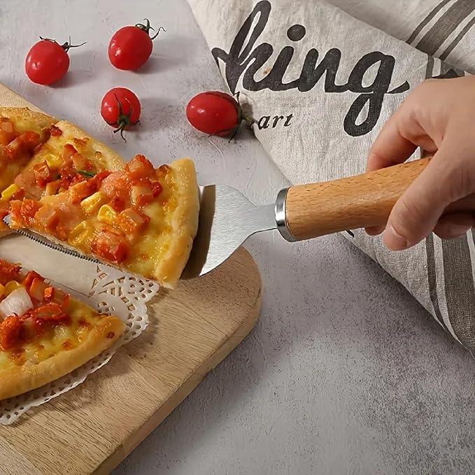 Spatulă pentru servit pizza sau tort