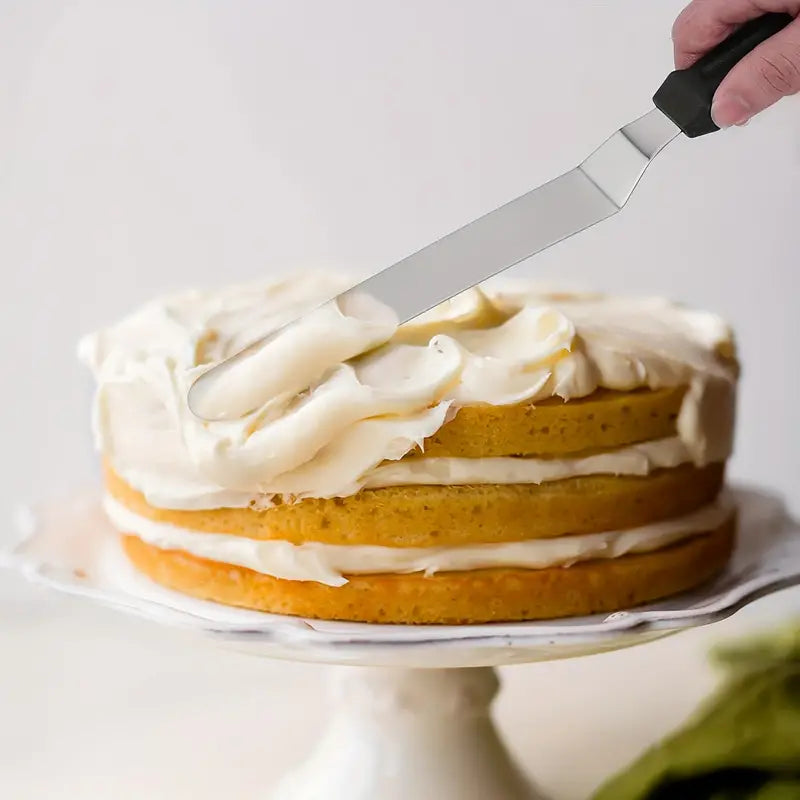 Spatulă din oțel inoxidabil pentru ornare glazură