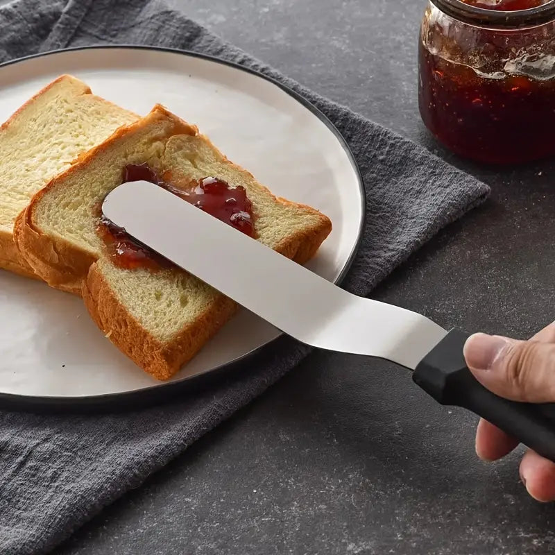 Spatulă din oțel inoxidabil pentru ornare glazură