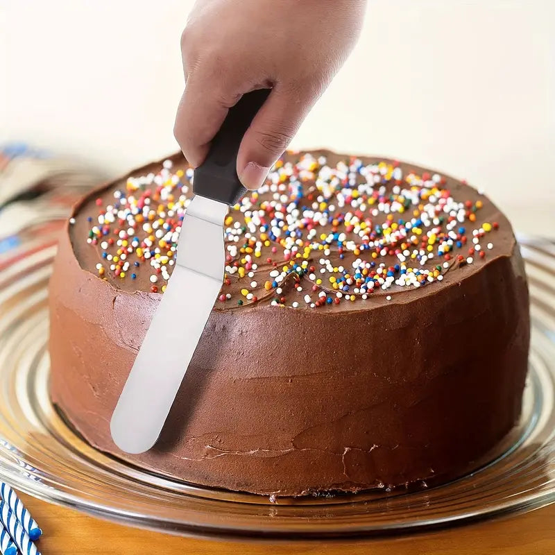 Spatulă din oțel inoxidabil pentru ornare glazură