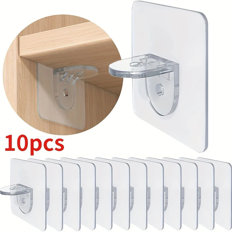 Set 10 suporturi adezive pentru fixare
