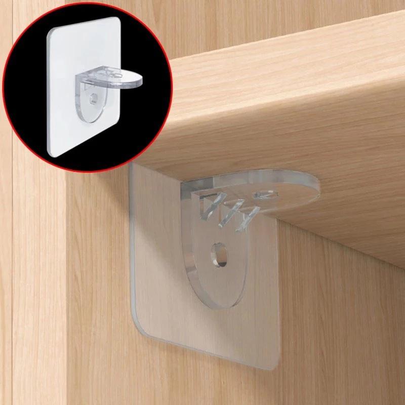 Set 10 suporturi adezive pentru fixare