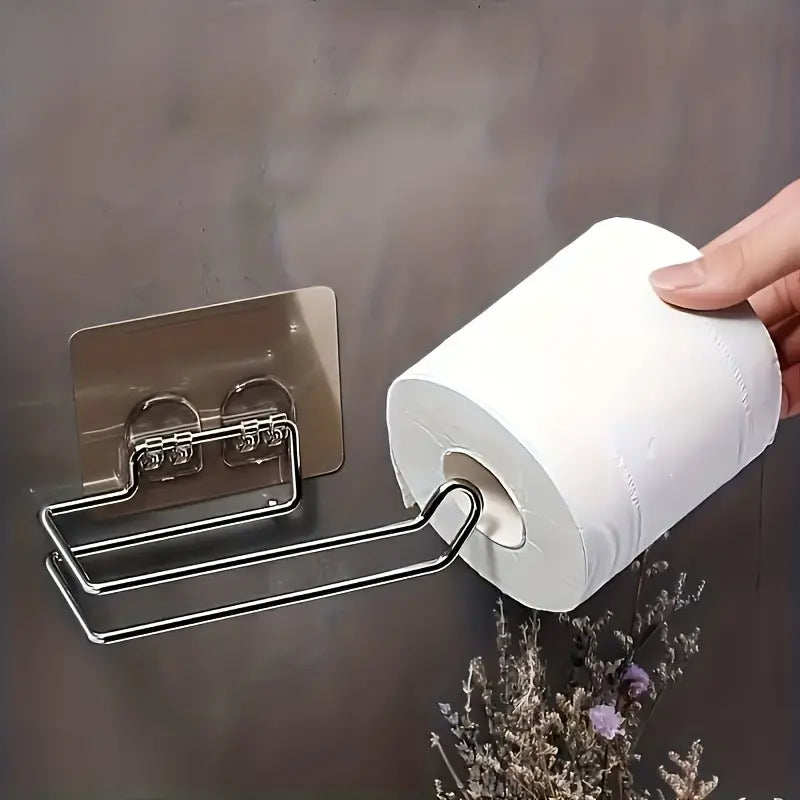 Suport adeziv din inox pentru hârtie