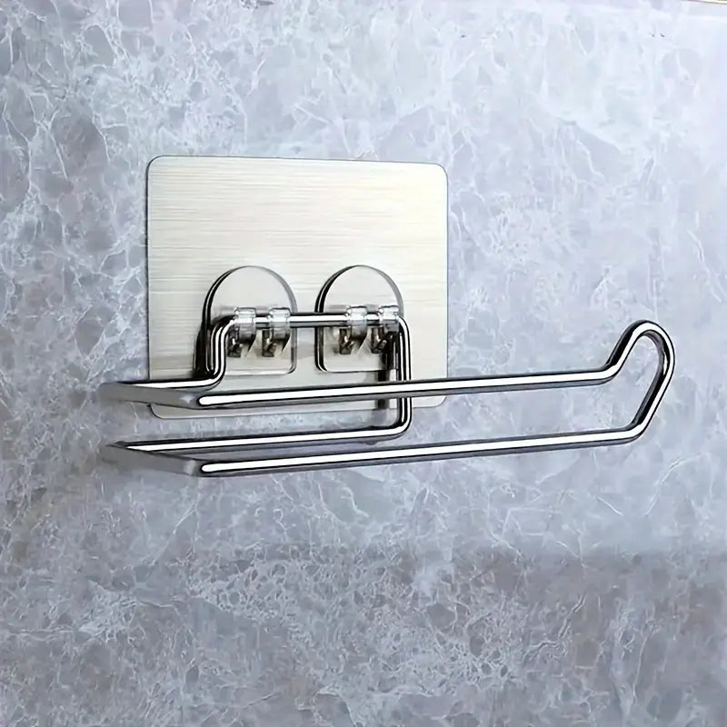 Suport adeziv din inox pentru hârtie