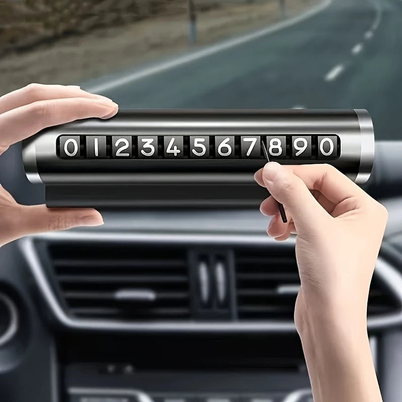 Suport număr telefon cu cifre rotative