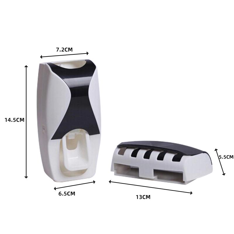 Dozator pastă dinți și suport pentru periuțe