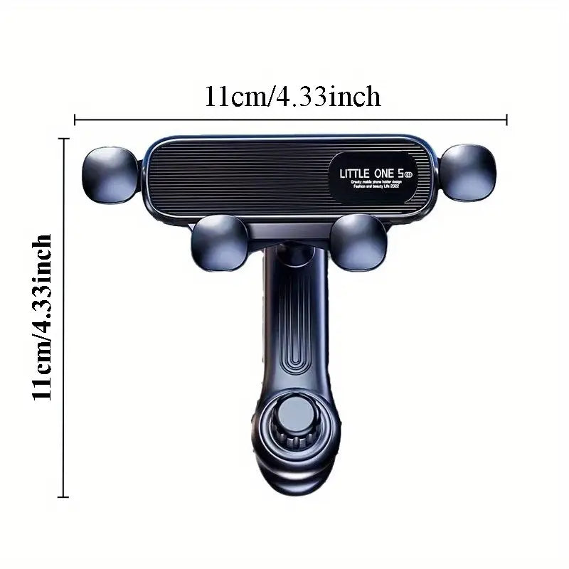 Suport de telefon cu ventilație și cârlig reglabil