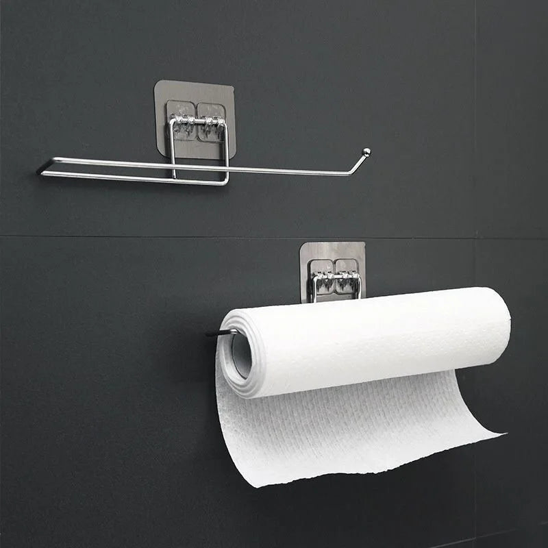 Suport adeziv din inox pentru hârtie