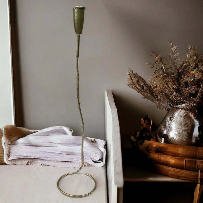 Suport lumânare din metal, 29 cm