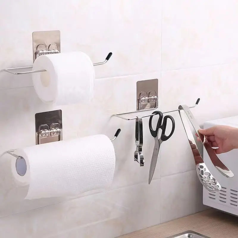 Suport adeziv din inox pentru hârtie