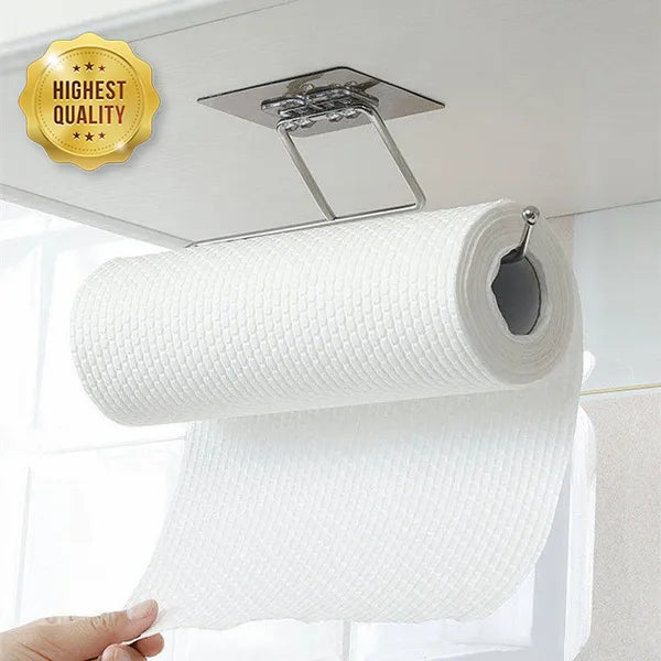 Suport adeziv din inox pentru hârtie