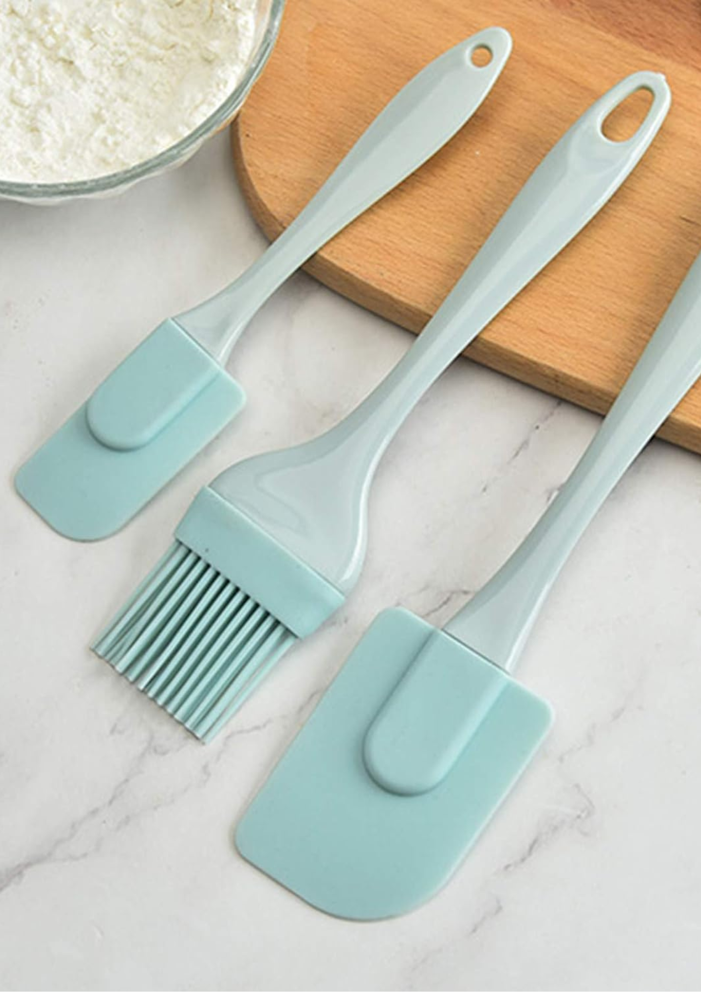 Set 3 ustensile din silicon pentru gătit