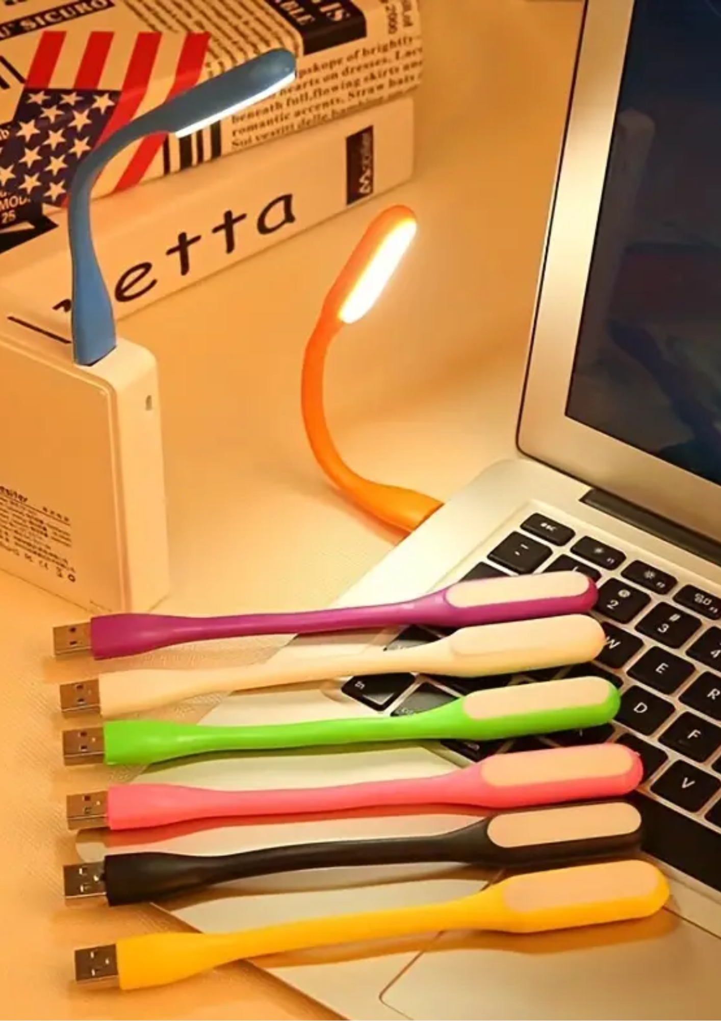 Mini dekoratív lámpa USB-vel