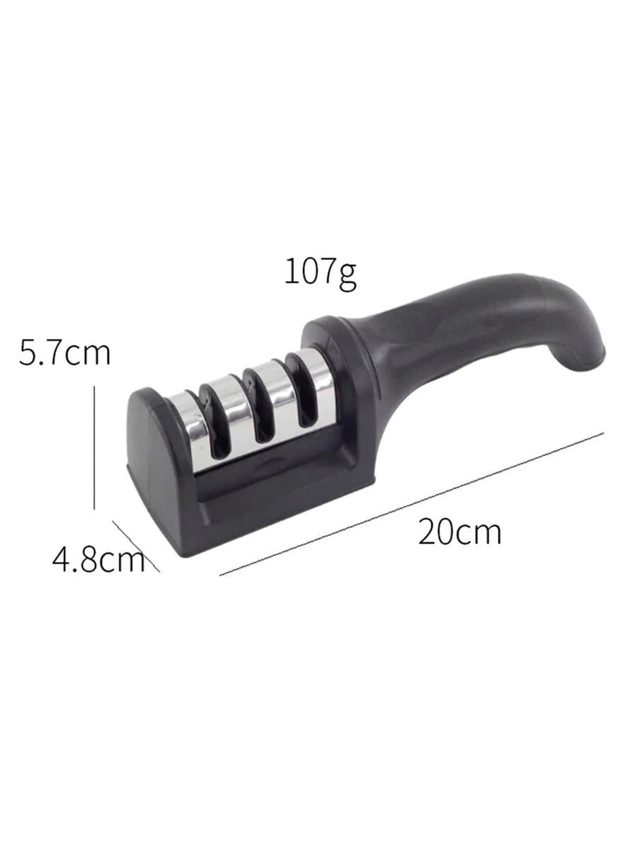 Ascuțitor 3 in 1 pentru cuțite din oțel și ceramică - evonio™