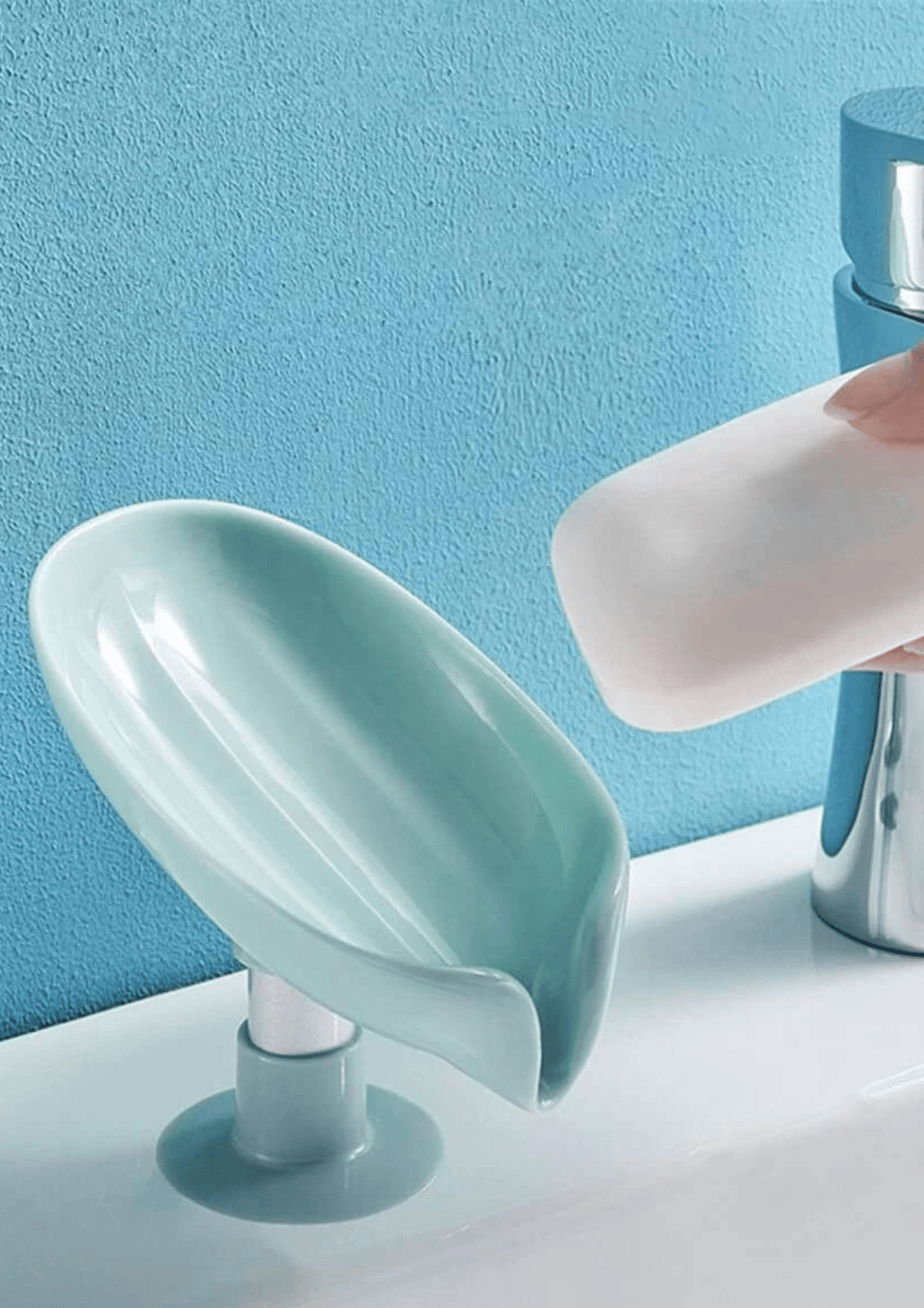 Savonieră cu scurgere apă pentru săpun - evonio™