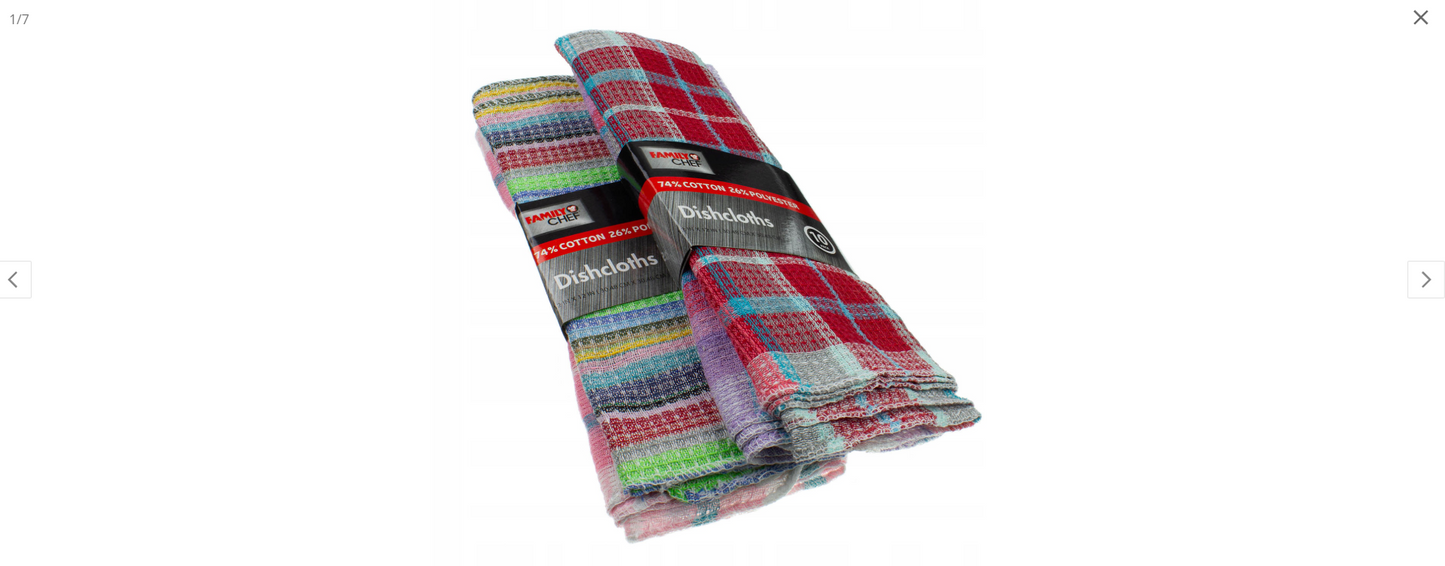 Set 5 prosoape din bumbac pentru curățare, 30x30 cm