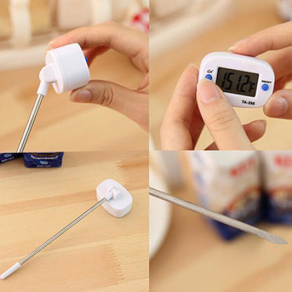 Termometru de bucătărie LCD cu sondă cu pin