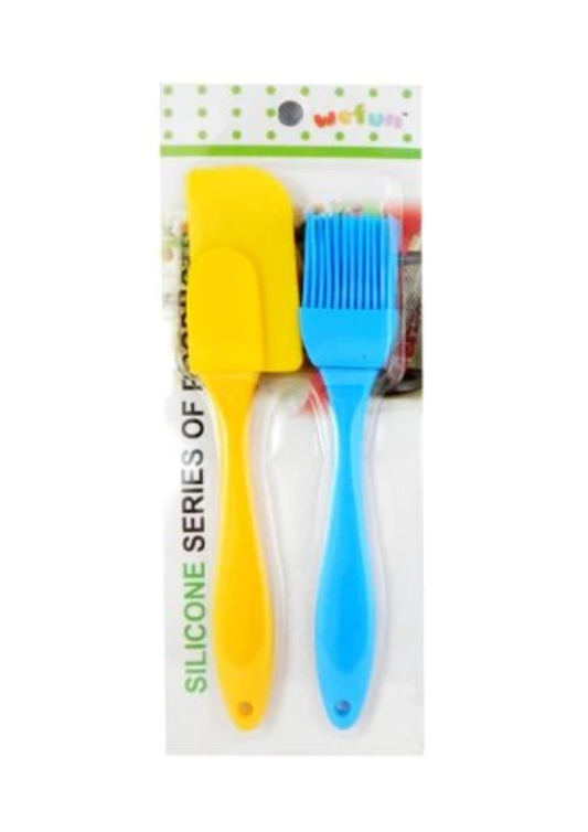 Set spatulă și pensulă din silicon