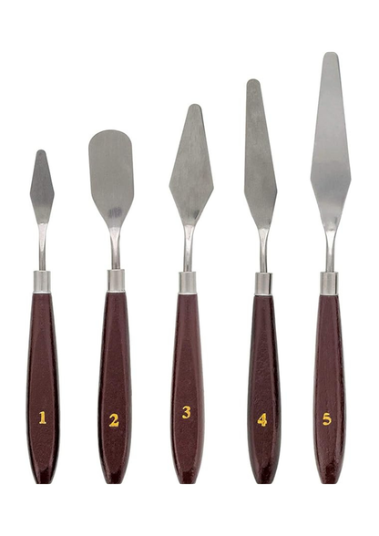 Set 5 spatule de vopsit sau pictat