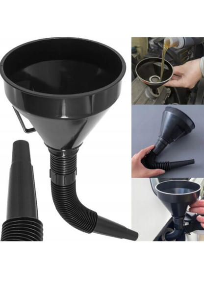 Pâlnie pentru combustibil, ulei, rezervor, sită inclusă