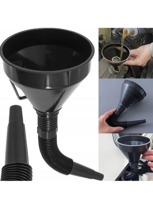 Pâlnie pentru combustibil, ulei, rezervor, sită inclusă