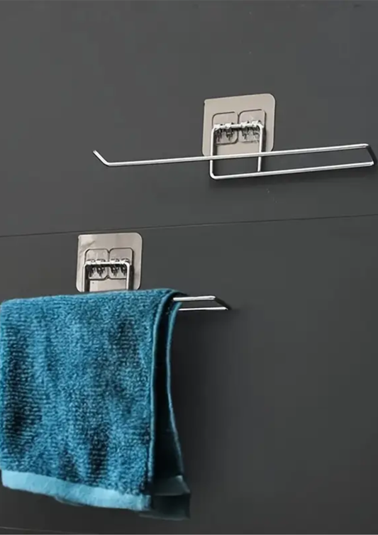 Suport adeziv din inox pentru hârtie