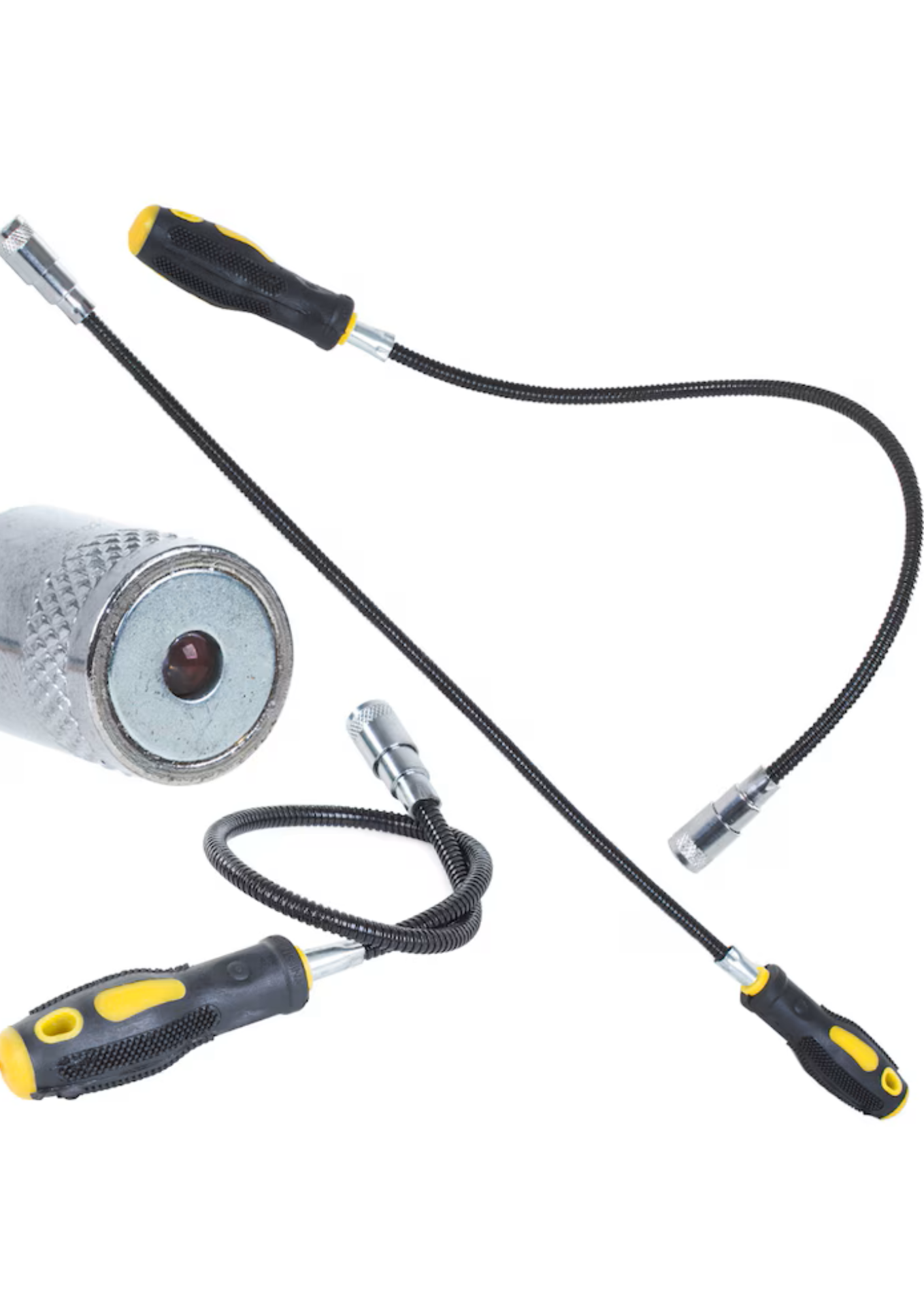 Tijă cu cap magnetic și LED pentru recuperarea obiectelor