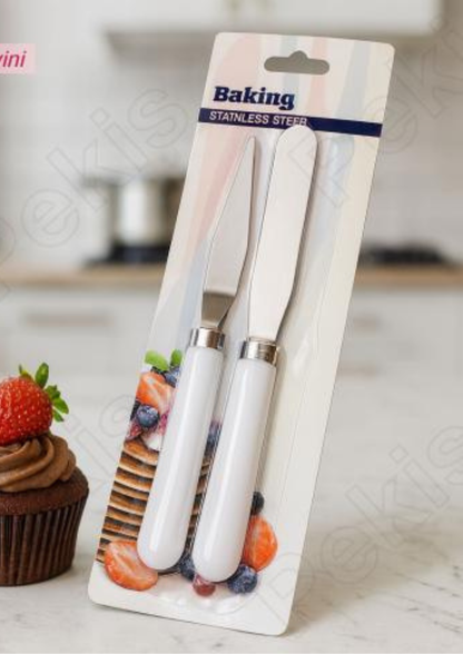 Set de 2 spatule pentru cofetărie